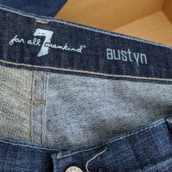 7 For All Mankind Austyn Jeans Sz 40 - Picture 3 of 5